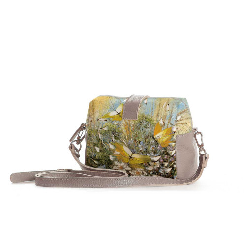 Сумка кросс-боди BAG6 «Полет над цветами и травами»