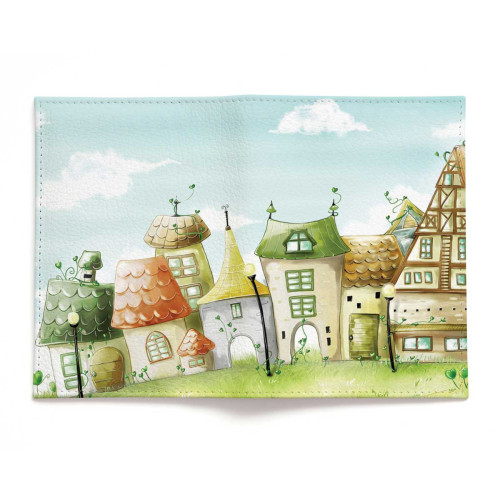 Обложка для автодокументов, AUT2 «Игрушечный город»