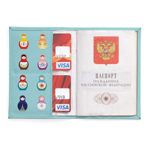 Обложка для паспорта, PAS2 «Matryoshka»