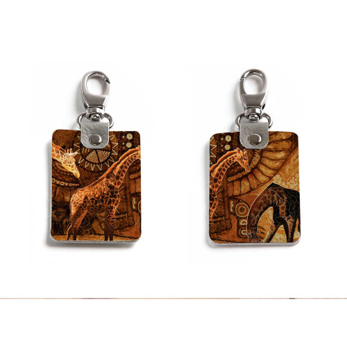 Брелок (Прямоугольный ) TRI1 «Giraffe»