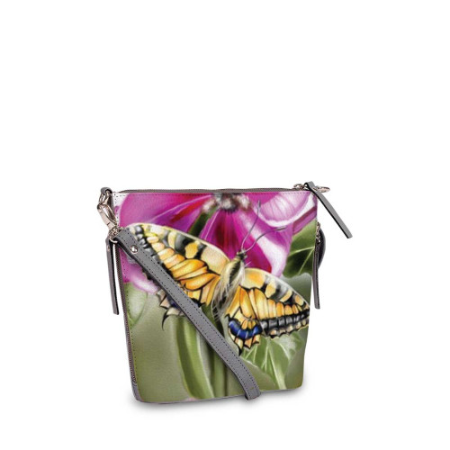 Сумка кросс-боди BAG8 «Бабочки большие»