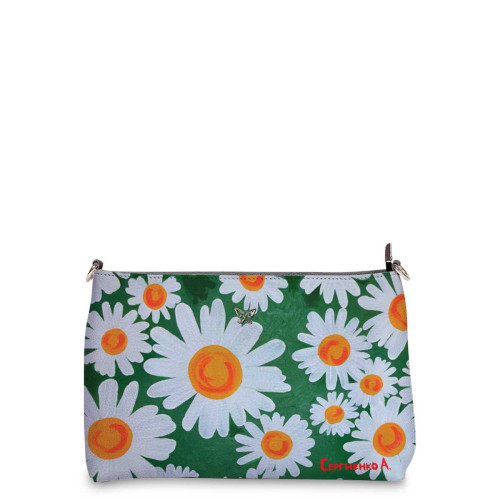 Сумка шолдер, BAG3 «Ромашки 5»