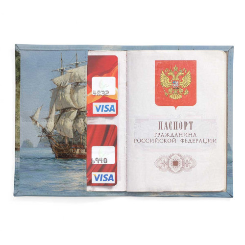 Обложка для паспорта, PAS2 «Корабль»