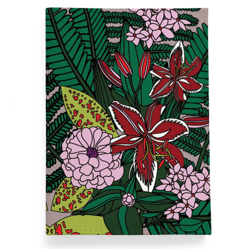 Обложка для автодокументов, AUT2 «Куст лилий»