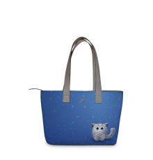 Сумка тоут, BAG2 «Snow leopard»