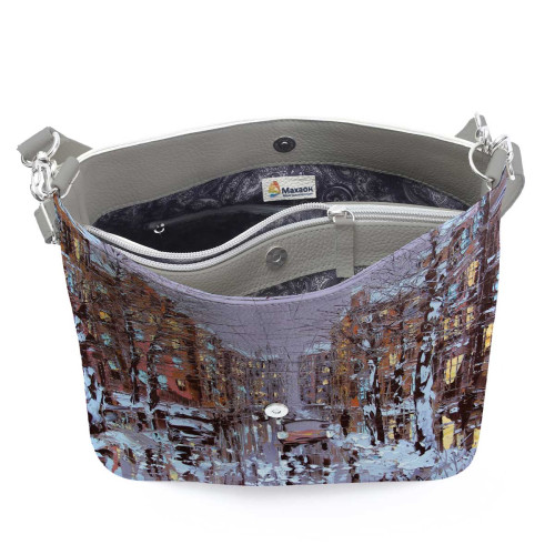 Сумка на плечо BG12 «Зимний Петербург»