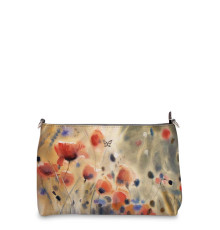 Сумка шолдер, BAG3 «Flowers poppies»
