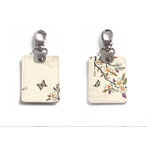 Брелок (Прямоугольный ) TRI1 «Бабочка 5»