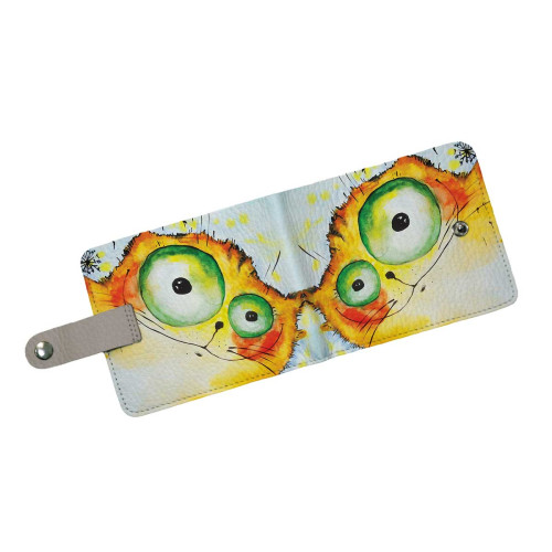 Кошелек мини PRS8 «Crazy cat»