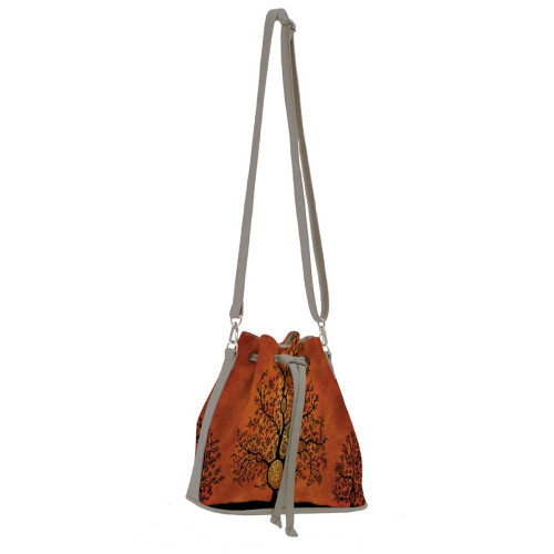 Сумка на плечо BG16 «Дерево лабиринт»