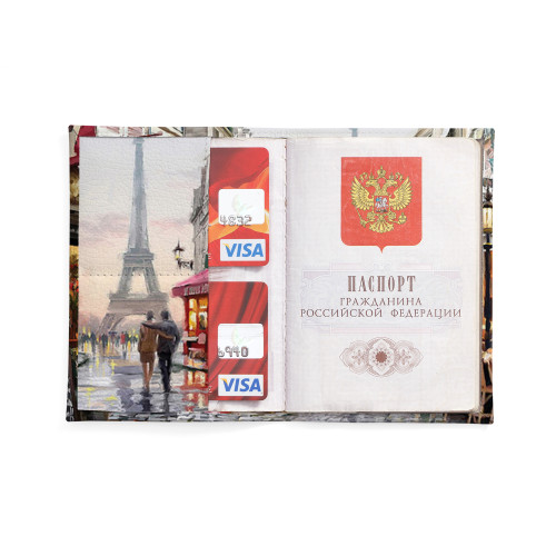 Обложка для паспорта, PAS2 «Париж»