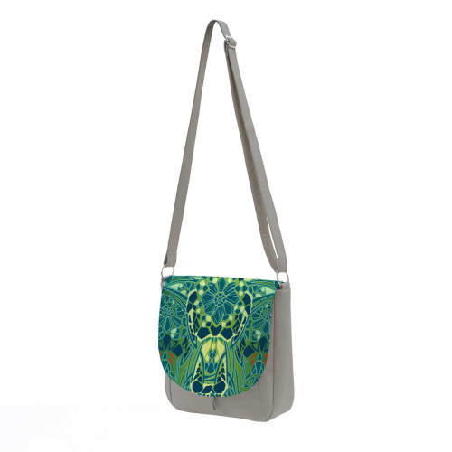 Сумка кросс-боди BG10 «Мозаичные цветы»