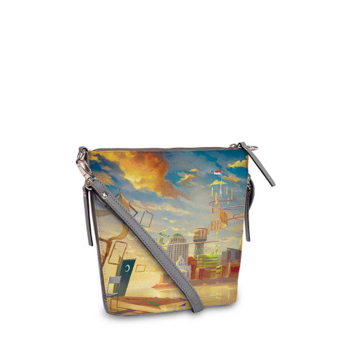 Сумка кросс-боди BAG8 «Мальчик и велосипед»