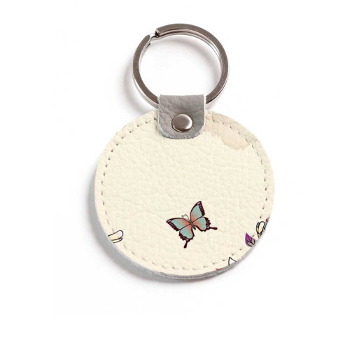 Брелок (Круглый) TRI4 «Бабочка 5»