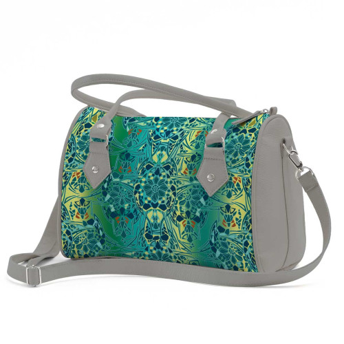 Сумка на руку BG13 «Мозаика оливковая»