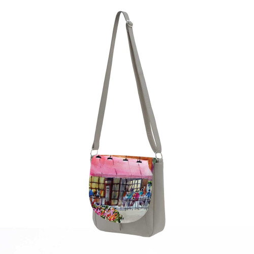 Сумка кросс-боди BG10 «Coffee shop»