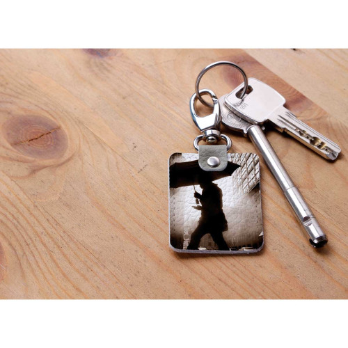 Брелок (Прямоугольный ) TRI1 «Rain man»