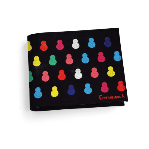 Обложка для студенческого билет STD1 «Черные матрешки»