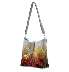 Сумка на плечо BG12 «Полет над маковым полем»