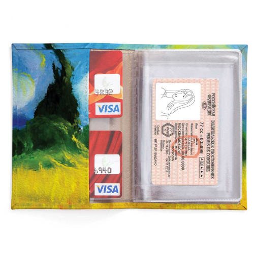 Обложка для автодокументов, AUT2 «Vincent van Gogh Sunny day»
