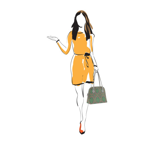 Сумка на плечо BG11 «0653 Калейдоскоп»