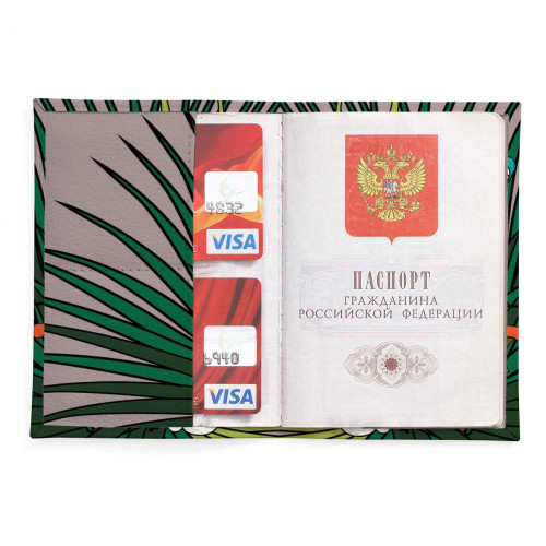 Обложка для паспорта, PAS2 «Грибочки»