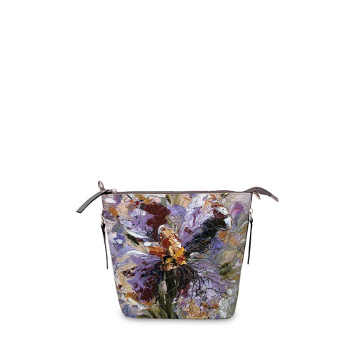 Сумка кросс-боди BAG8 «Ирисы»
