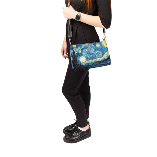 Сумка шолдер, BAG3 «Vincent van Gogh Starry night»