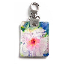 Брелок (Прямоугольный ) TRI1 «Two peonies»