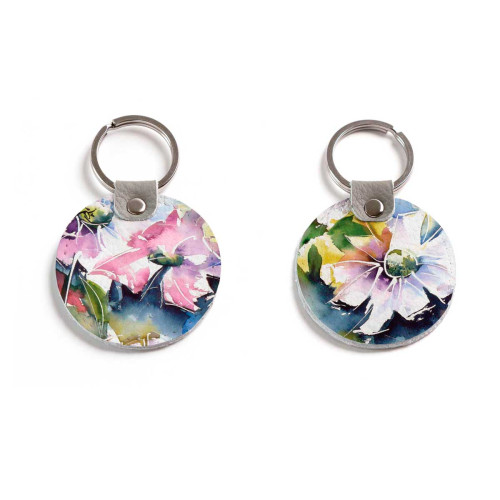 Брелок (Круглый) TRI4 «Watercolor»