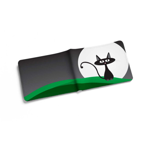 Кошелек мини, PRS2 «Кот с луной»