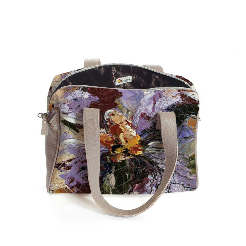 Сумка на плечо BAG5 «Ирисы»