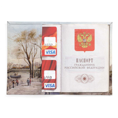 Обложка для паспорта, PAS2 «Paris»