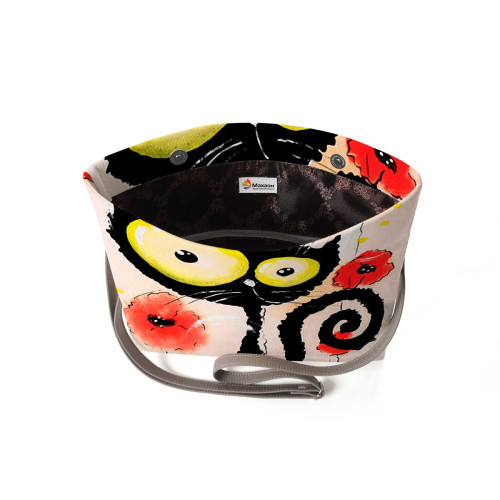 Клатч, кросс-боди KHL4 «Flower cat»