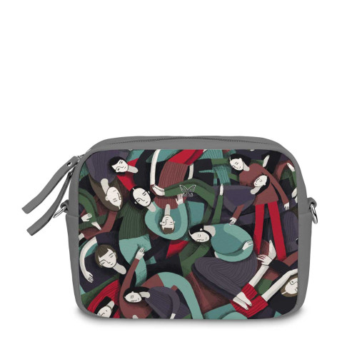 Сумка кросс-боди BG47 «Colored people»