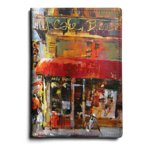 Обложка для паспорта, PAS1 «Street café»
