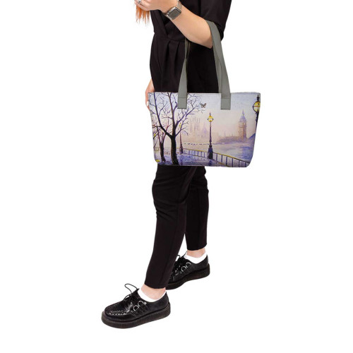 Сумка тоут, BAG2 «Лондон после дождя»