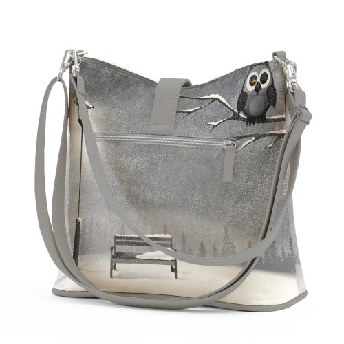 Сумка на плечо BG12 «Owl & bird»