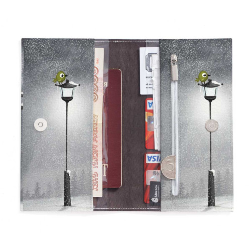 Портмоне PRS3 «Owl & bird»