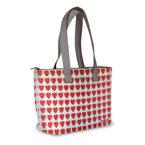 Сумка тоут, BAG2 «Сердечки»