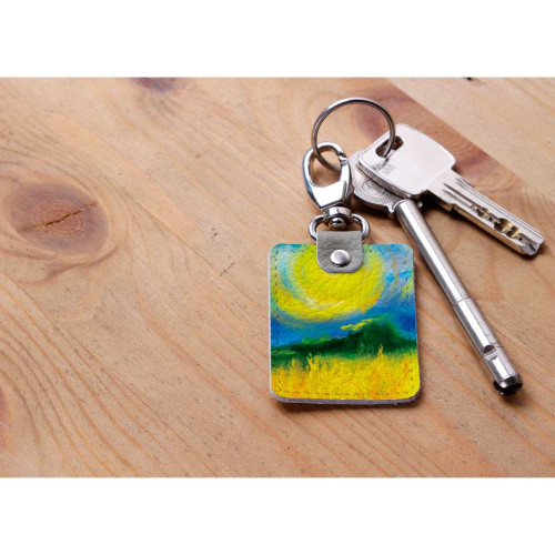 Брелок (Прямоугольный ) TRI1 «Vincent van Gogh Sunny day»