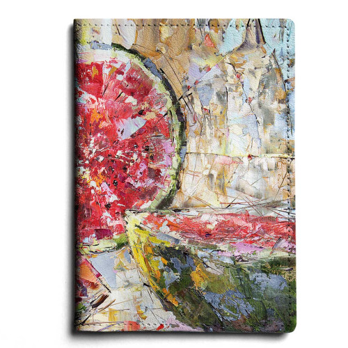 Обложка для паспорта, PAS1 «Солнечный арбуз»