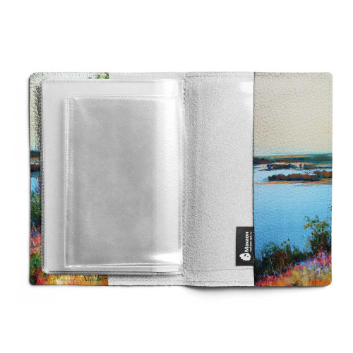 Обложка для автодокументов, AUT1 «Весенняя Волга»