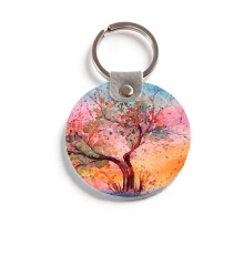 Брелок (Круглый) TRI4 «Wood»