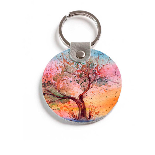 Брелок (Круглый) TRI4 «Wood»