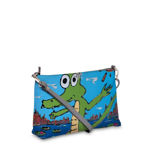 Сумка шолдер, BAG3 «El Loco Cocodrilo »