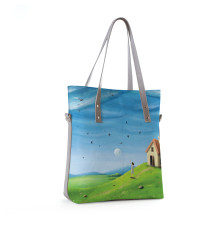 Сумка тоут BAG9 «Green hills»