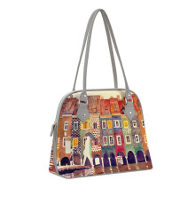 Сумка на плечо BG11 «The city watercolor»