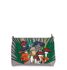 Сумка шолдер, BAG3 «Грибочки»