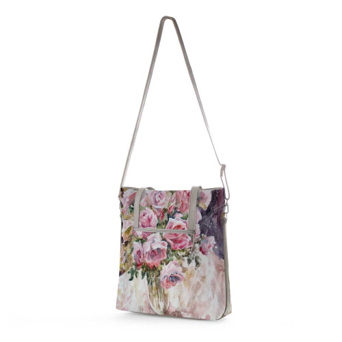 Сумка тоут BAG9 «Благоуханье нежных роз»